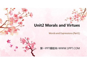 《Morals and Virtues》PPT课件-第一PPT