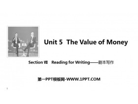《The Value of Money》SectionⅦ PPT课件-第一PPT