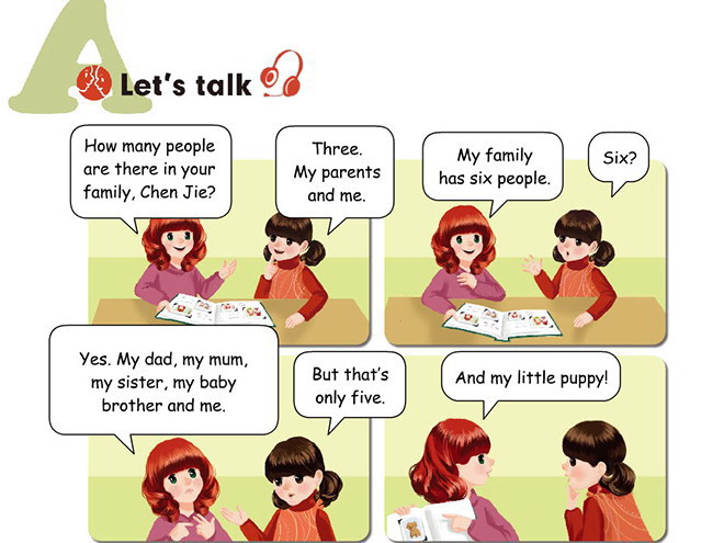 图片[1]-《Unit6 Meet my family!》Flash动画课件3-第一PPT