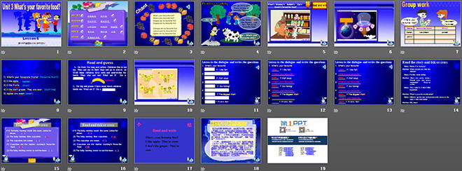 图片[2]-《Unit3 What’s your favorite food?》第六课时PPT课件-第一PPT