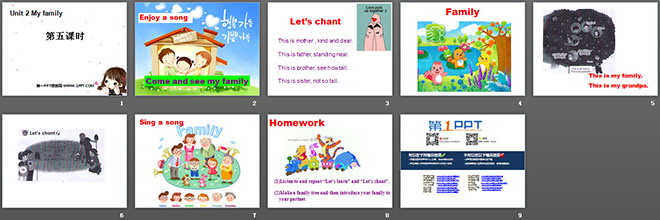 图片[2]-《My family》第五课时PPT课件-第一PPT