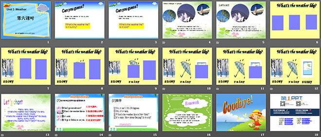 图片[2]-《Weather》第六课时PPT课件-第一PPT