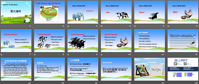 图片[2]-《At the farm》第六课时PPT课件-第一PPT
