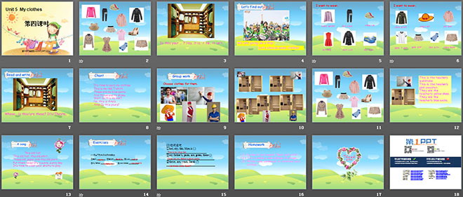 图片[2]-《My clothes》第四课时PPT课件-第一PPT