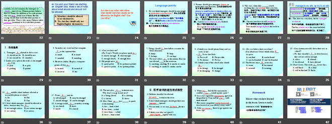 图片[3]-《Teenagers should be allowed to choose their own clothes》PPT课件9-第一PPT