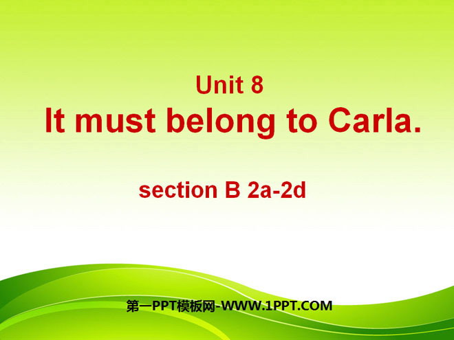 图片[1]-《It must belong to Carla》PPT课件2-第一PPT