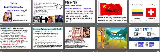 图片[2]-《You are supposed to shake hands》PPT课件7-第一PPT