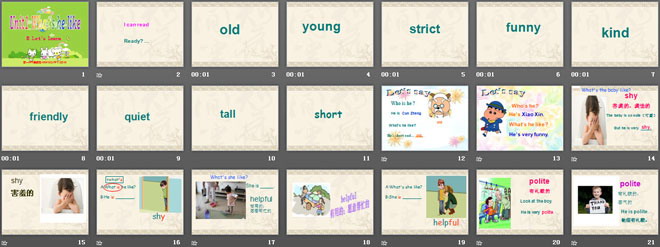 图片[2]-《What’s he like?》PPT课件7-第一PPT