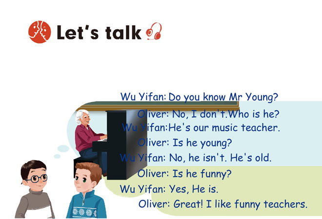 图片[2]-《What’s he like?》lets talk Flash动画课件-第一PPT