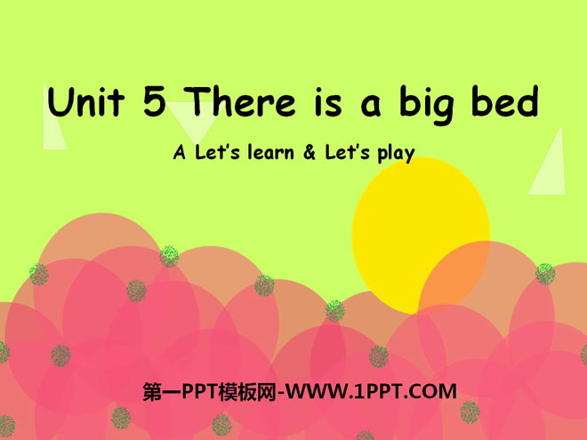 图片[1]-《There is a big bed》PPT课件16-第一PPT