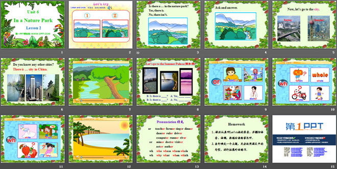 图片[2]-《In a nature park》PPT课件8-第一PPT