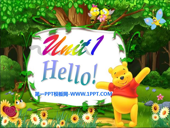 图片[1]-《Hello!》PPT课件2-第一PPT