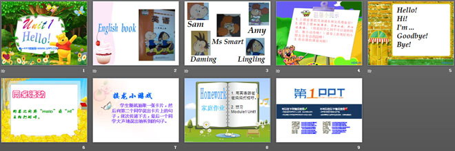 图片[2]-《Hello!》PPT课件2-第一PPT