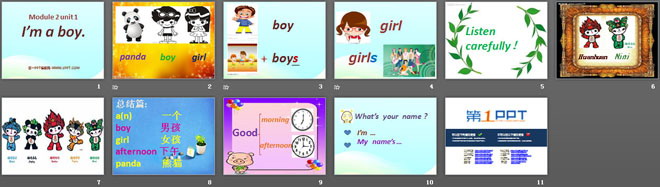 图片[2]-《I’m a boy》PPT课件3-第一PPT