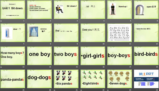 图片[2]-《Sit down!》PPT课件2-第一PPT
