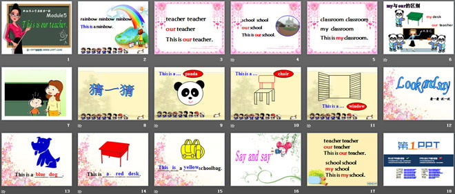 图片[2]-《This is our teacher》PPT课件-第一PPT