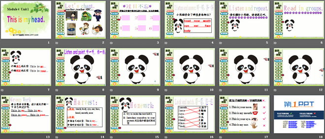 图片[2]-《This is my head》PPT课件4-第一PPT