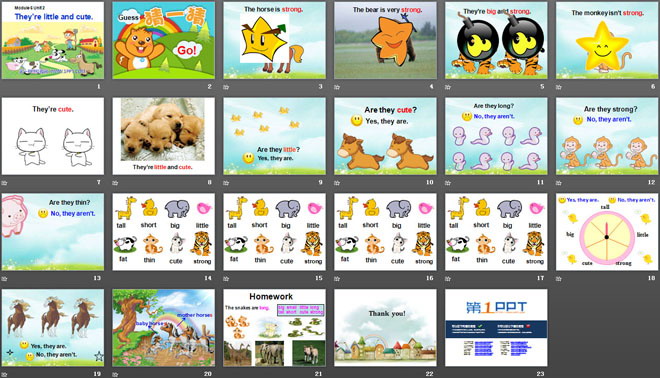 图片[2]-《They’re little and cute》PPT课件4-第一PPT