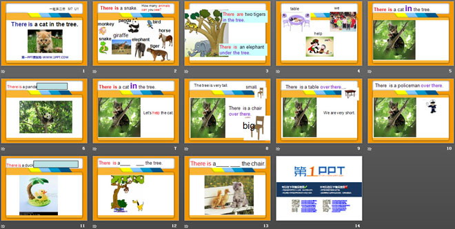图片[2]-《There is a cat in the tree》PPT课件-第一PPT