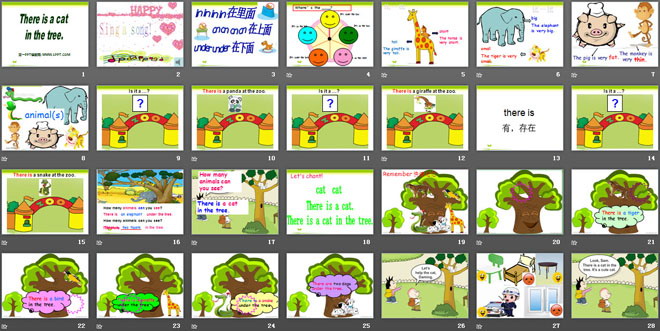 图片[2]-《There is a cat in the tree》PPT课件3-第一PPT