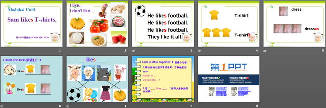 图片[2]-《Sam like T-shirts》PPT课件2-第一PPT