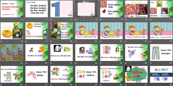 图片[2]-《He doesn’t like these trousers》PPT课件-第一PPT