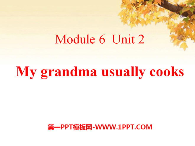 图片[1]-my_grandma_usually_cooks-第一PPT