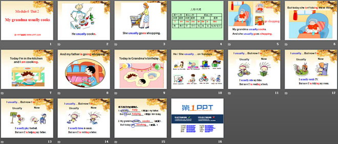 图片[2]-my_grandma_usually_cooks-第一PPT