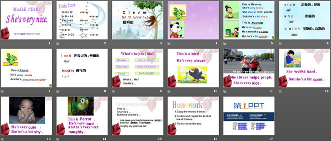 图片[2]-《She’s very nice》PPT课件-第一PPT