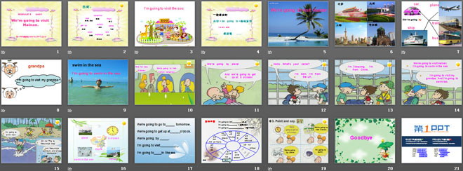 图片[2]-《We are going to visit Hainan》PPT课件3-第一PPT