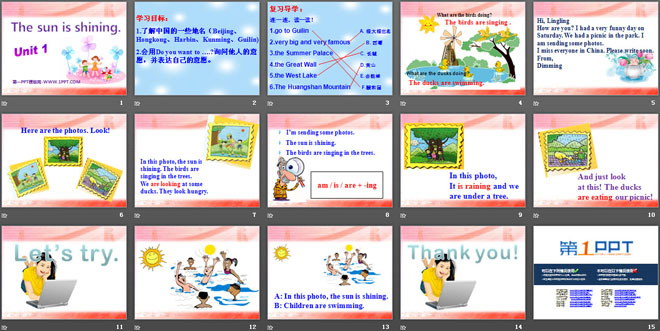 图片[2]-《The sun is shining》PPT课件8-第一PPT