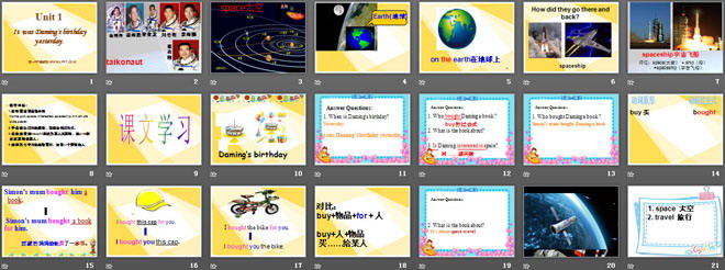 图片[2]-《It was Daming’s birthday yesterday》PPT课件2-第一PPT