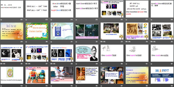 图片[3]-《She couldn’t see or hear》PPT课件3-第一PPT