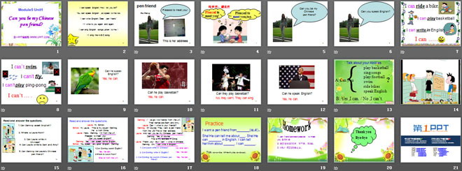 图片[2]-《Can you be my Chinese pen friend》PPT课件-第一PPT