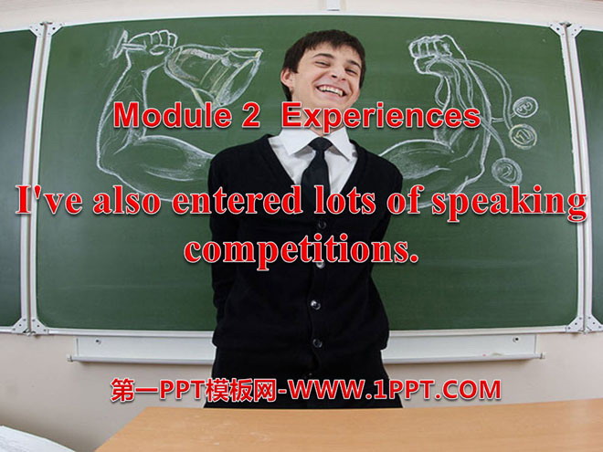图片[1]-《I’ve also entered lots of speaking competitions》Experiences PPT课件2-第一PPT