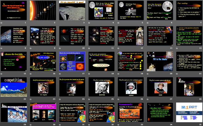 图片[2]-《We have not found life on any other planets yet》journey to space PPT课件-第一PPT