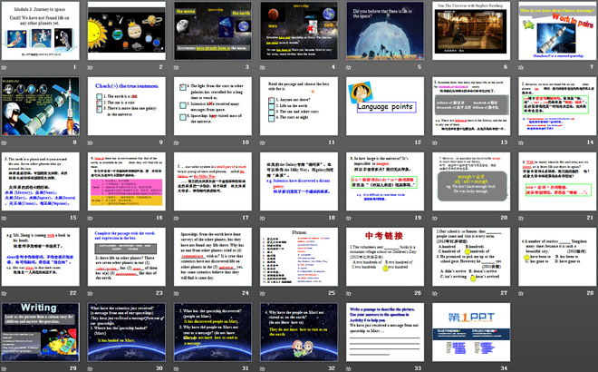 图片[2]-《We have not found life on any other planets yet》journey to space PPT课件3-第一PPT