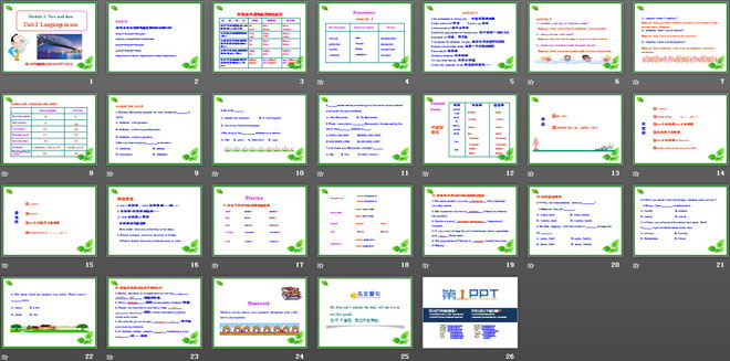 图片[2]-《Language in use》Life now and then PPT课件2-第一PPT