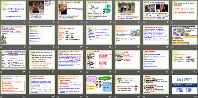 图片[2]-《We’d better get you to hospital》Look after yourself PPT课件3-第一PPT