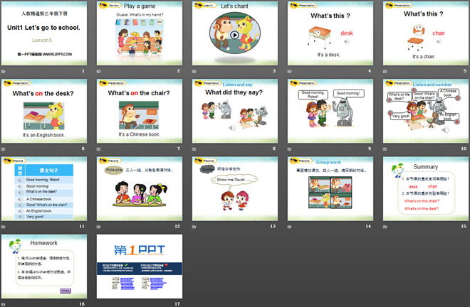 图片[2]-《Let’s go to school》PPT课件5-第一PPT