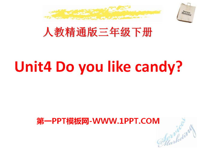 图片[1]-《Do you like candy》PPT课件2-第一PPT