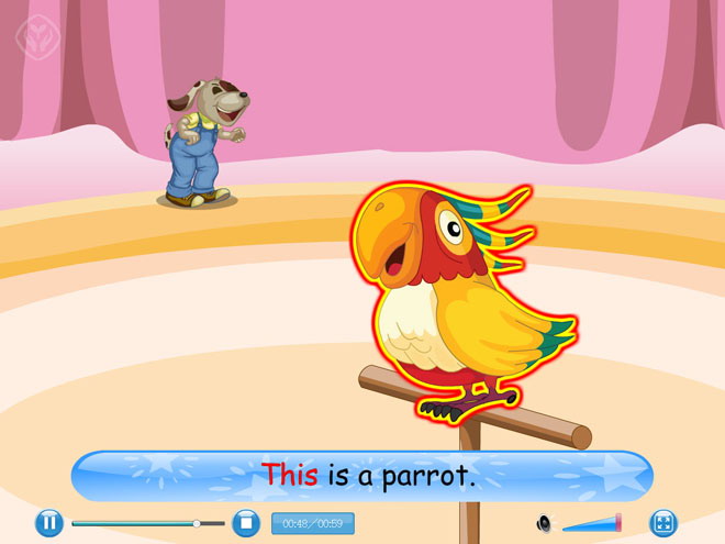 图片[2]-《It’s a parrot》Flash动画课件5-第一PPT