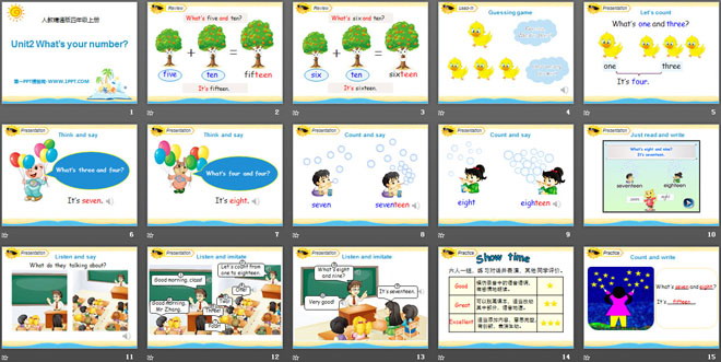 图片[2]-《What’s your number?》PPT课件5-第一PPT
