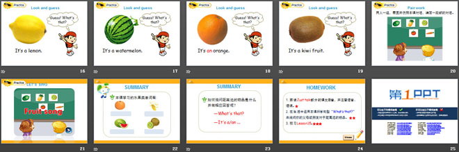 图片[3]-《It’s a pineapple》PPT课件2-第一PPT