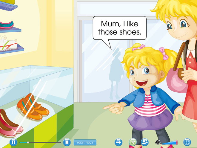 图片[1]-《I like those shoes》Flash动画课件12-第一PPT