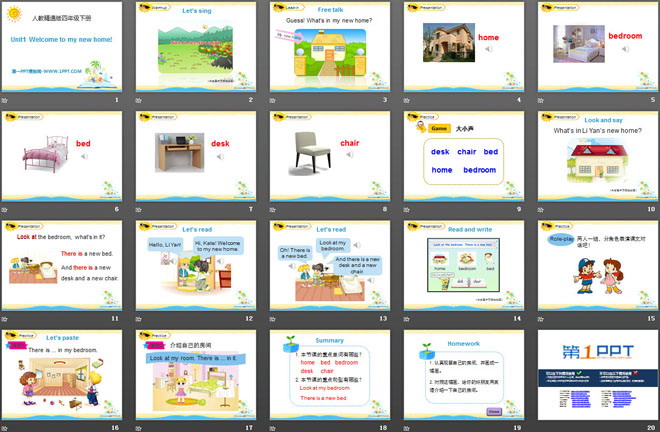 图片[2]-《Welcome to my new home》PPT课件-第一PPT