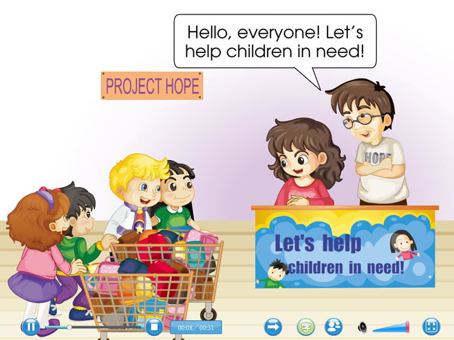 图片[1]-《There are forty students in our class》Flash动画课件9-第一PPT