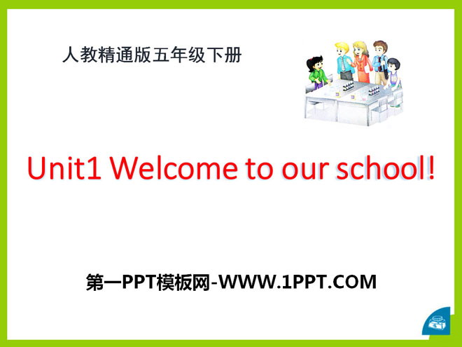 图片[1]-《Welcome to our school》PPT课件3-第一PPT