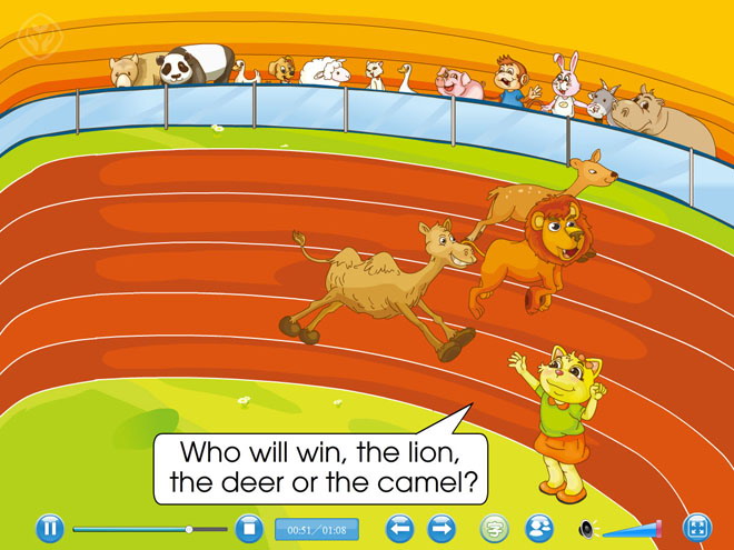 图片[2]-《We’re watching the games》Flash动画课件2-第一PPT