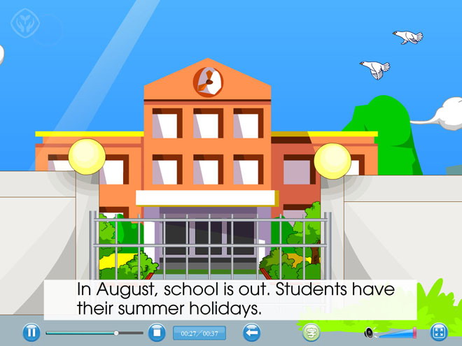 图片[2]-《July is the seventh month》Flash动画课件-第一PPT